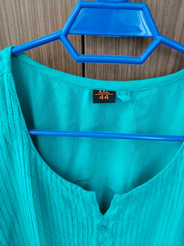Green Colour Xxl Kurtha