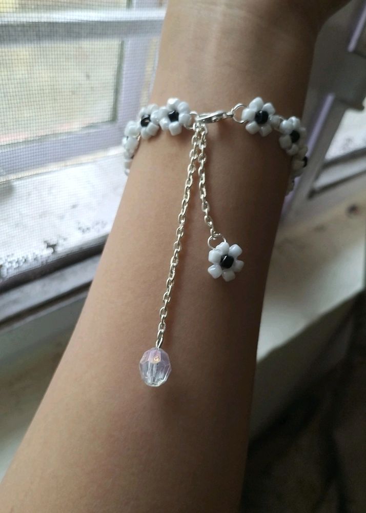 🤍🌼Daisy Bracelet And Ring🌼
