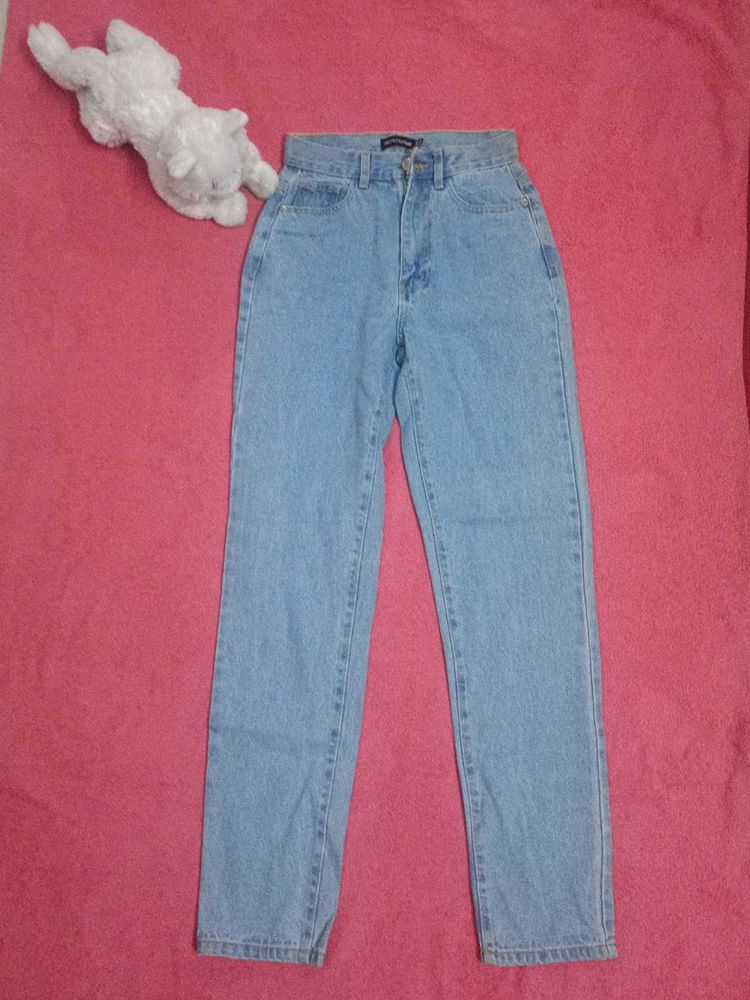 Blue New Mom Jeans 👖 | Size - 28-30