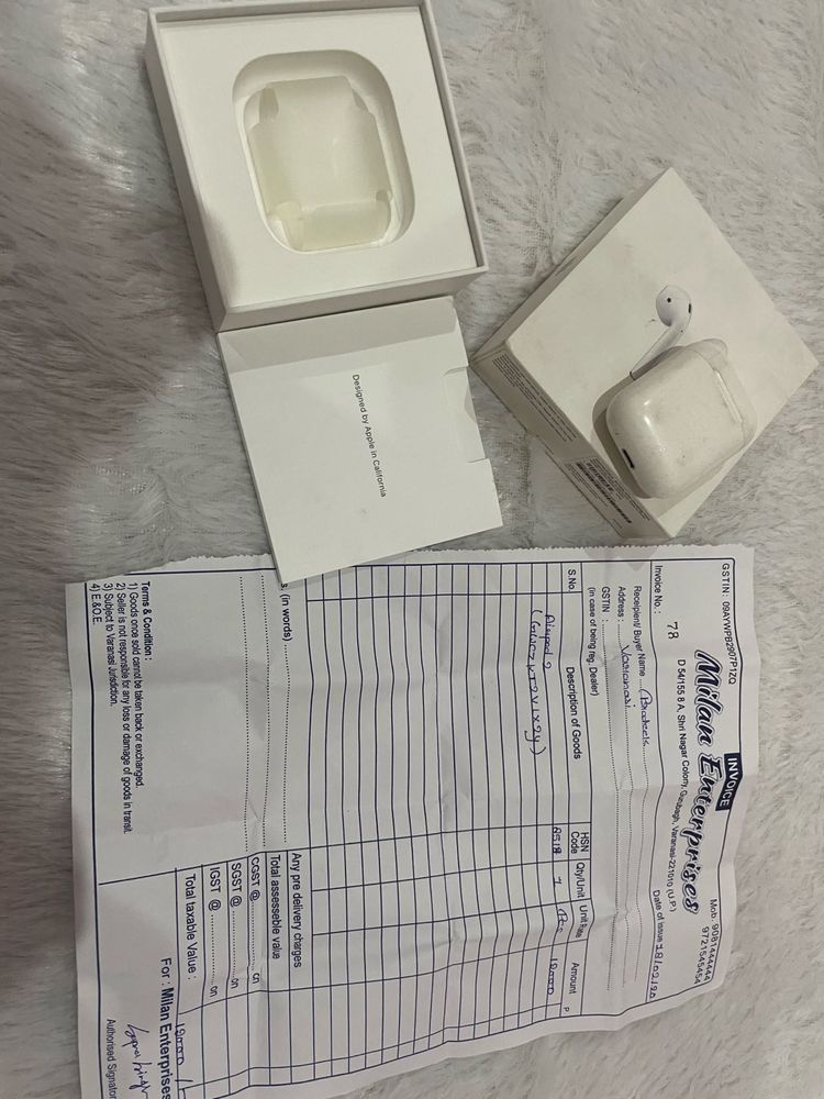 Used Apple AirPods 2nd Gen