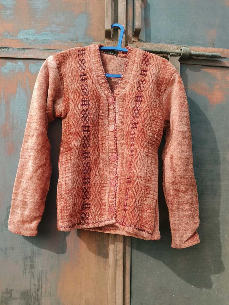 Elegant Patterned Cardigan