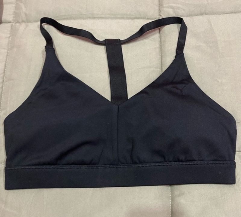 PUMAWomen Sports Lightly Padded Bra (Black)