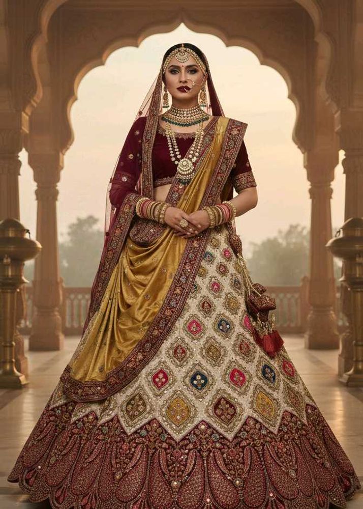 Bridal Lehenga Choli free delivery