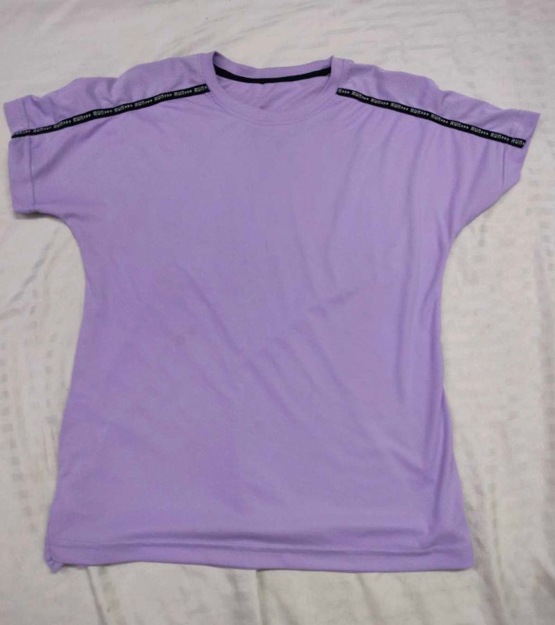 Purple Sports T-Shirt