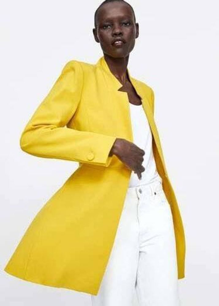 Zara Yellow Blazer