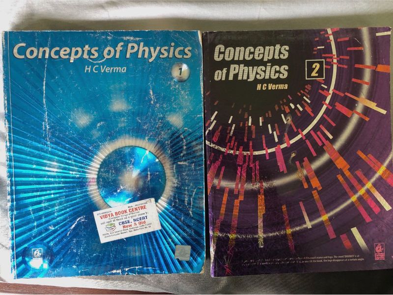 HC VERMA Concepts of Physics Vol 1 &amp; 2