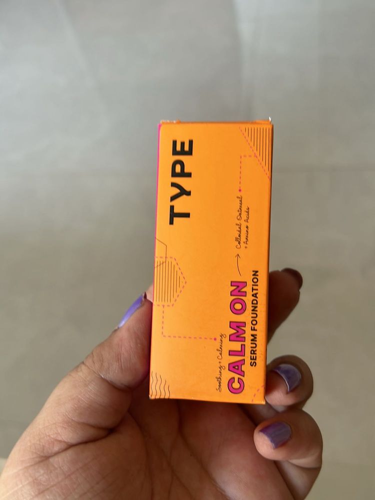 Type Beauty Serum Foundation Calm On