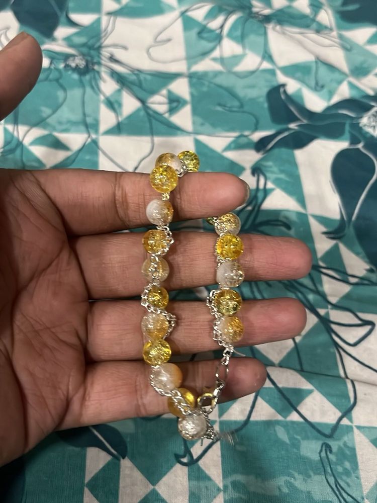 haldi chain Beaded Bracelet
