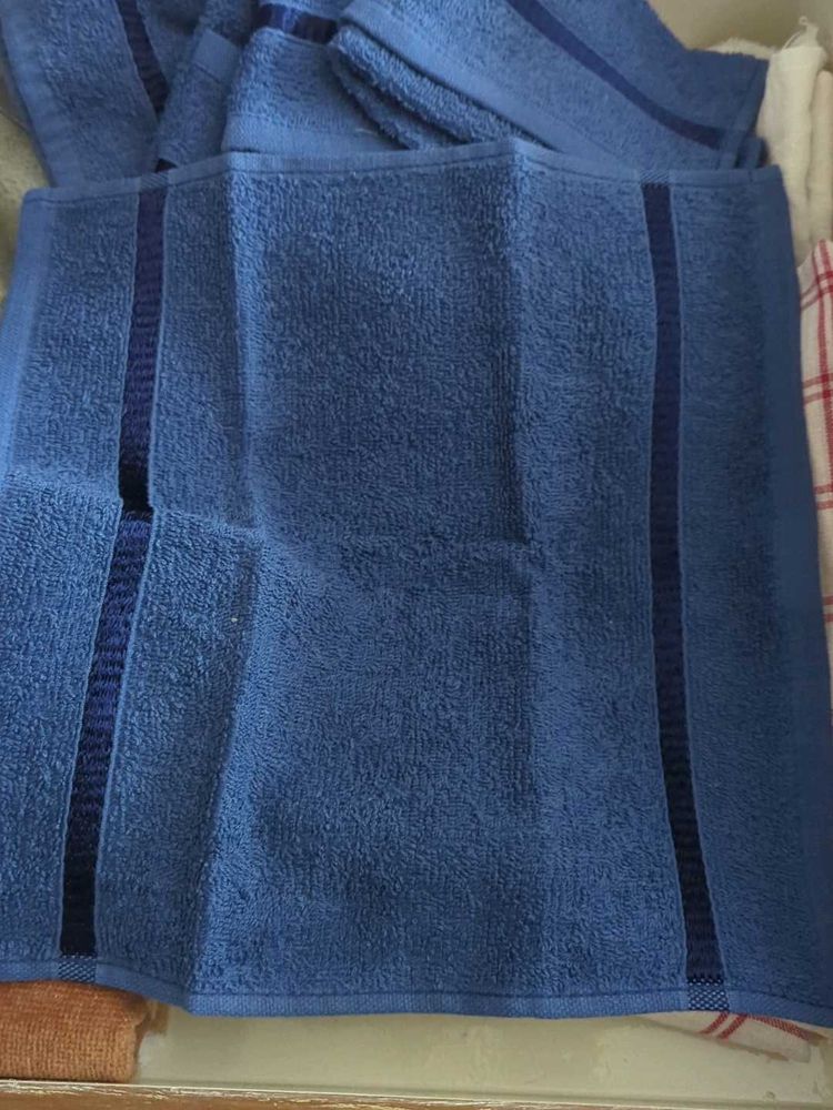 Blue Hand | Face Towel Set