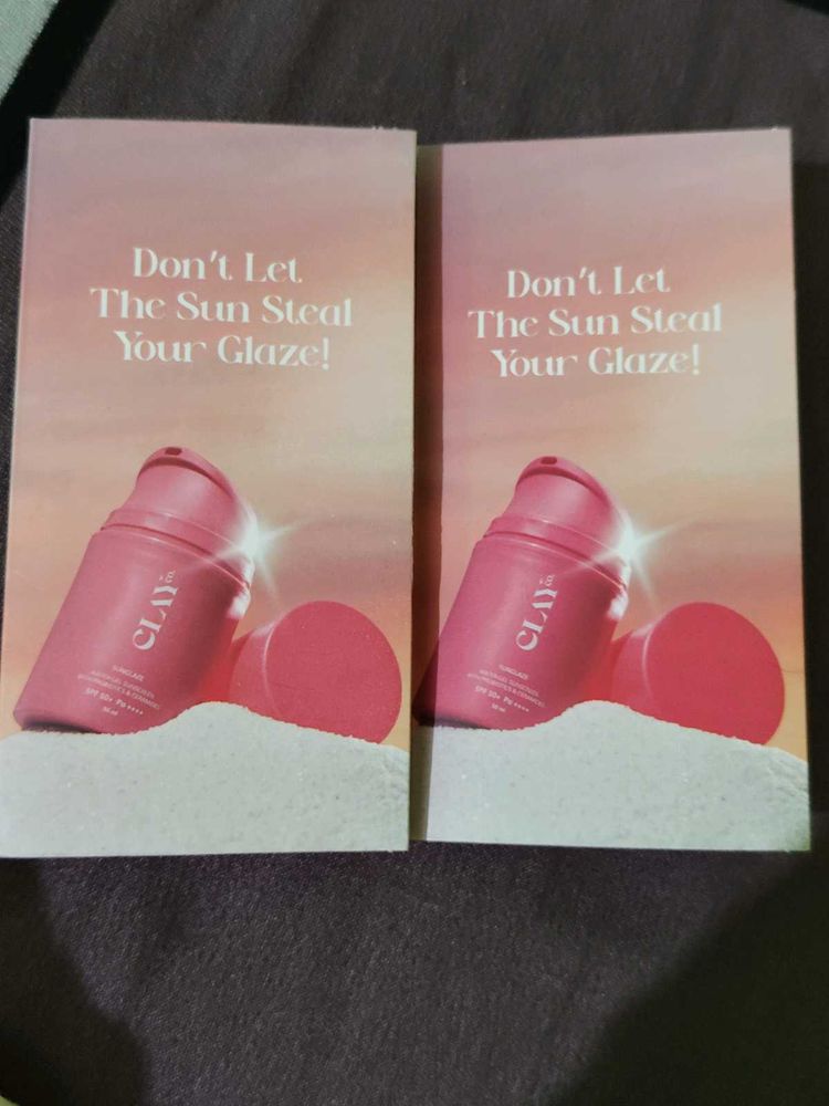 Pack Of 2 Clay Co. Samples