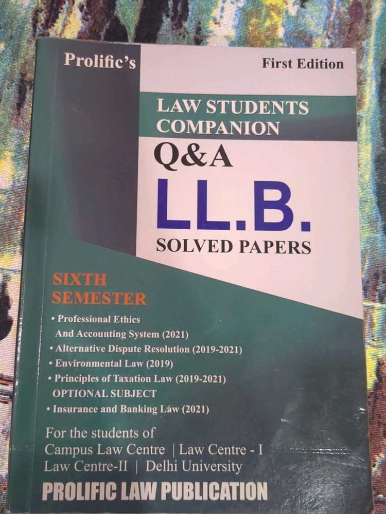 LLB Solved Papers