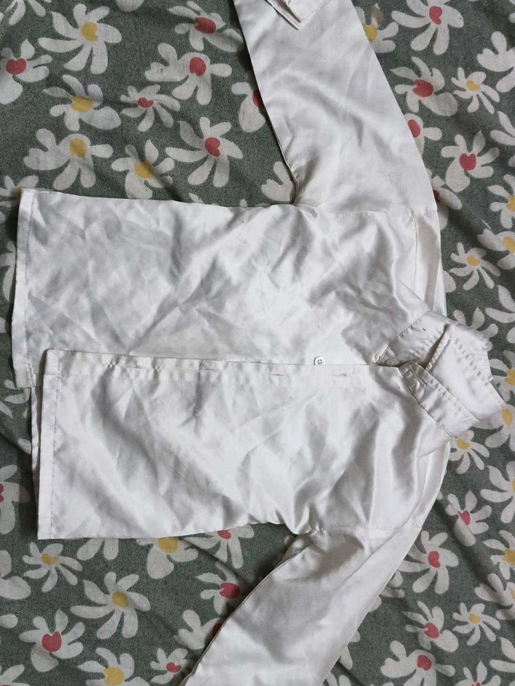 White Long Sleeve Shirt