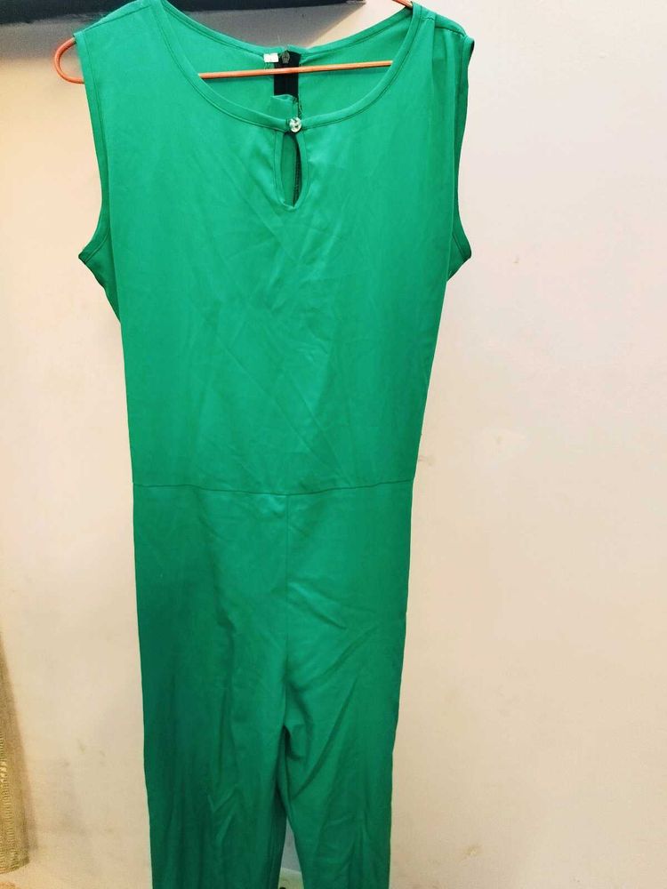 Bright Green Jumpsuit