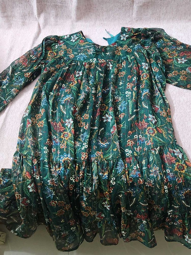 Floral Tiered Maxi Dress