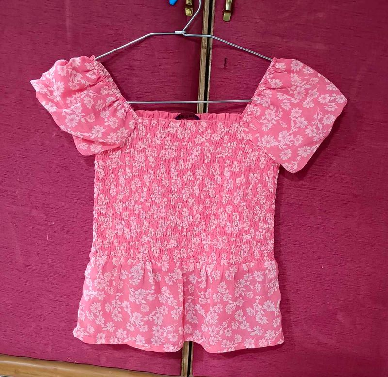 Pink Cute Top For Girl❤️