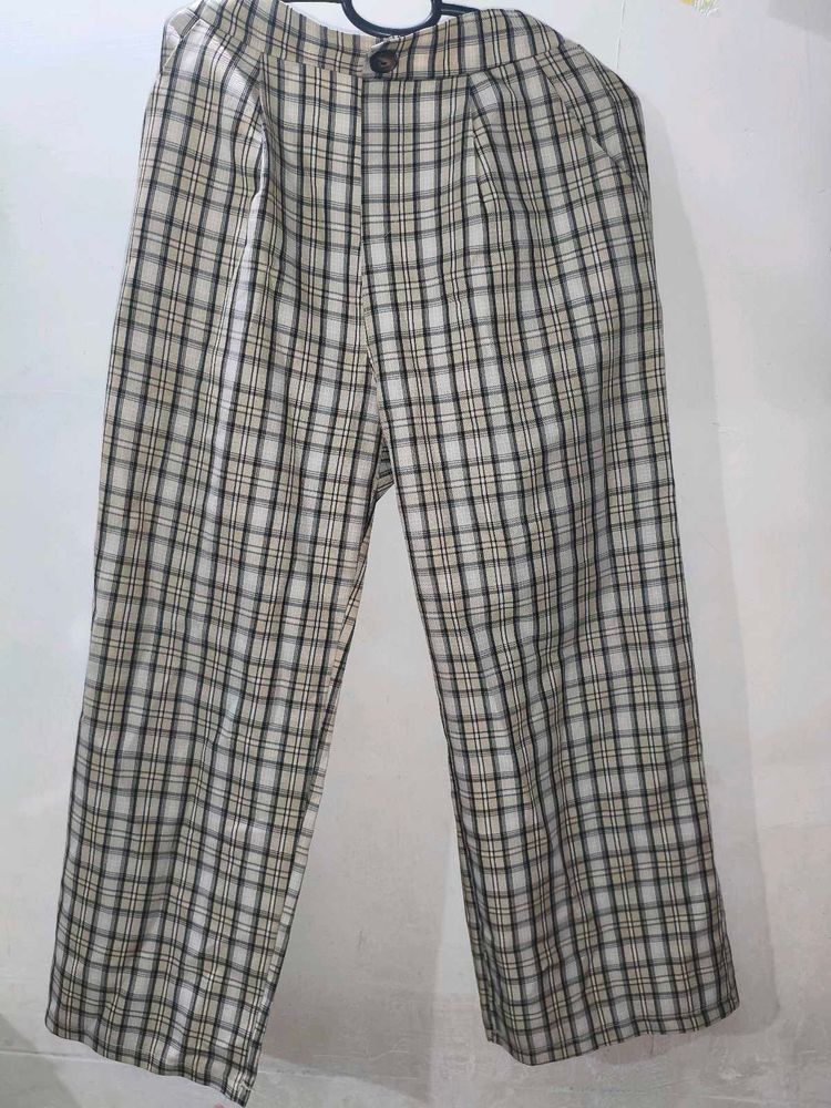Checked Trousers