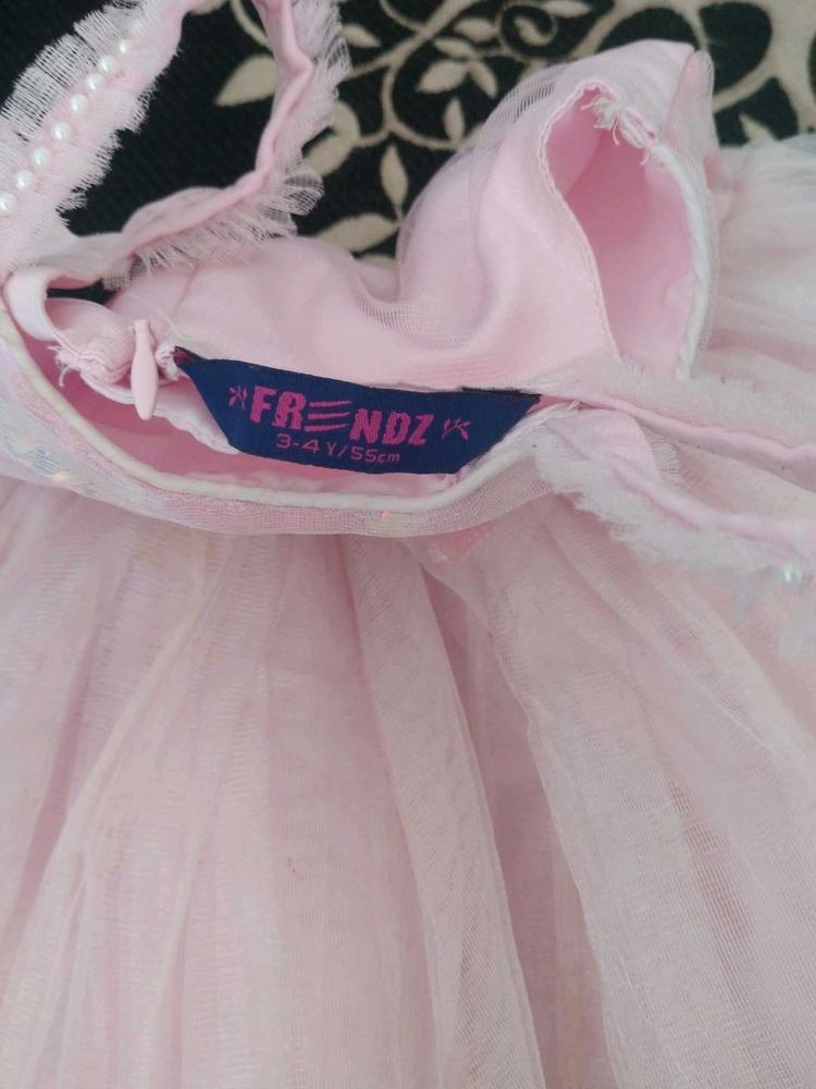 Party wear frock 3 to 4 years baby