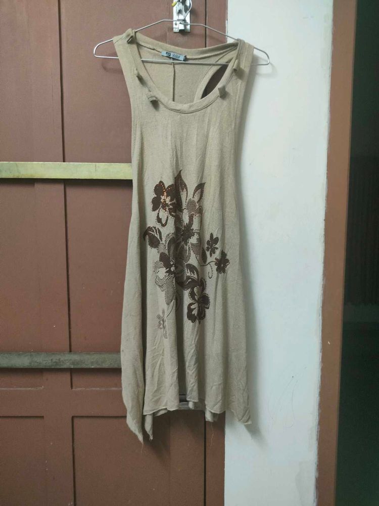 Floral Sleeveless Tank Top