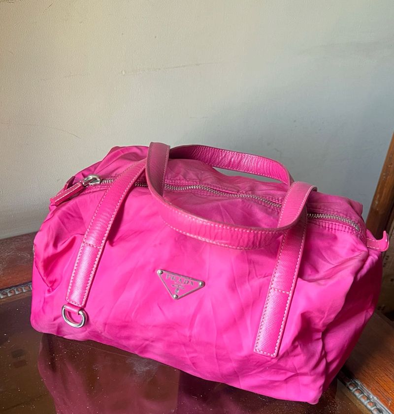 Vintage Prada Barrel Bag