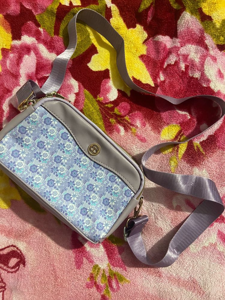 Sweet Lilac Floral Crossbody