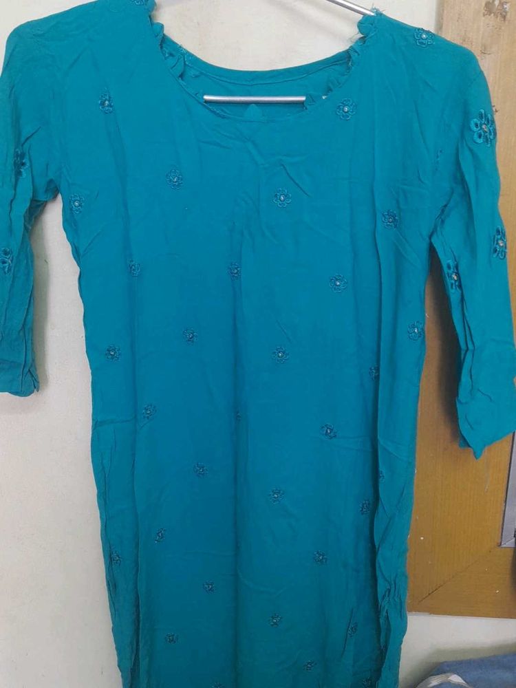 SEA green Kurta