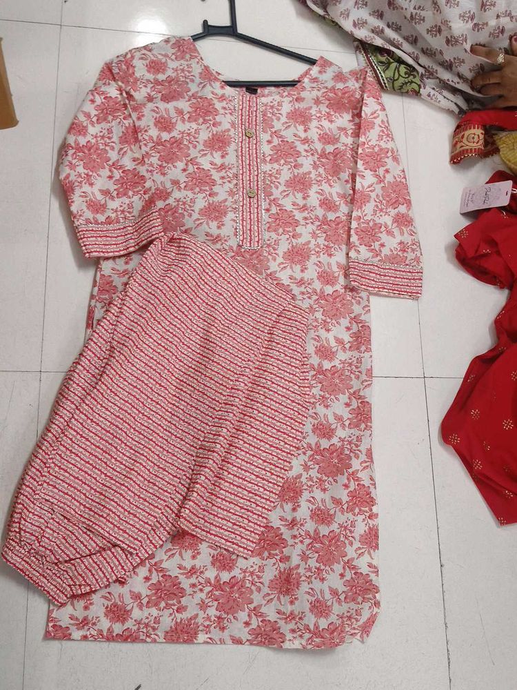 Floral Kurta Set