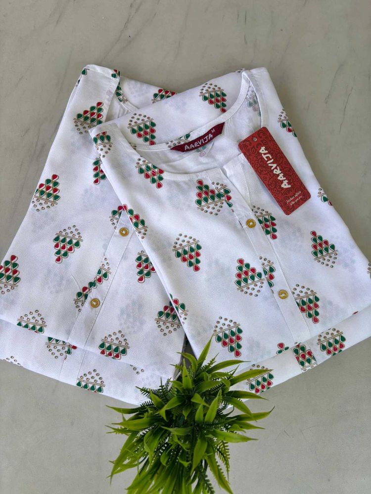 Elegant Printed Kurta