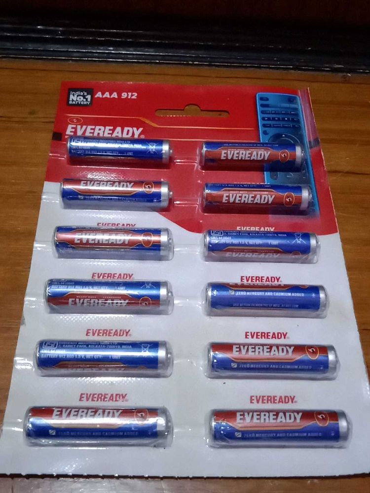 Eveready AAA Batteries-12 Pack