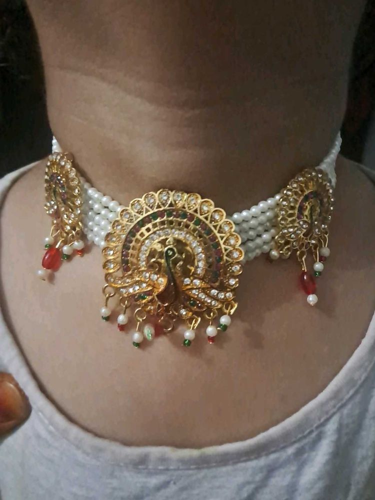 Rajasthani Peacock Necklace