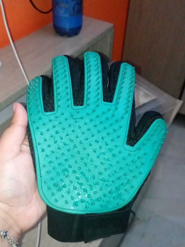 PET GLOVE For bathing, Blood Circulation, Grooming