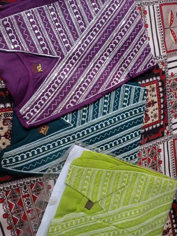 Embroidered Women's Kurta Set