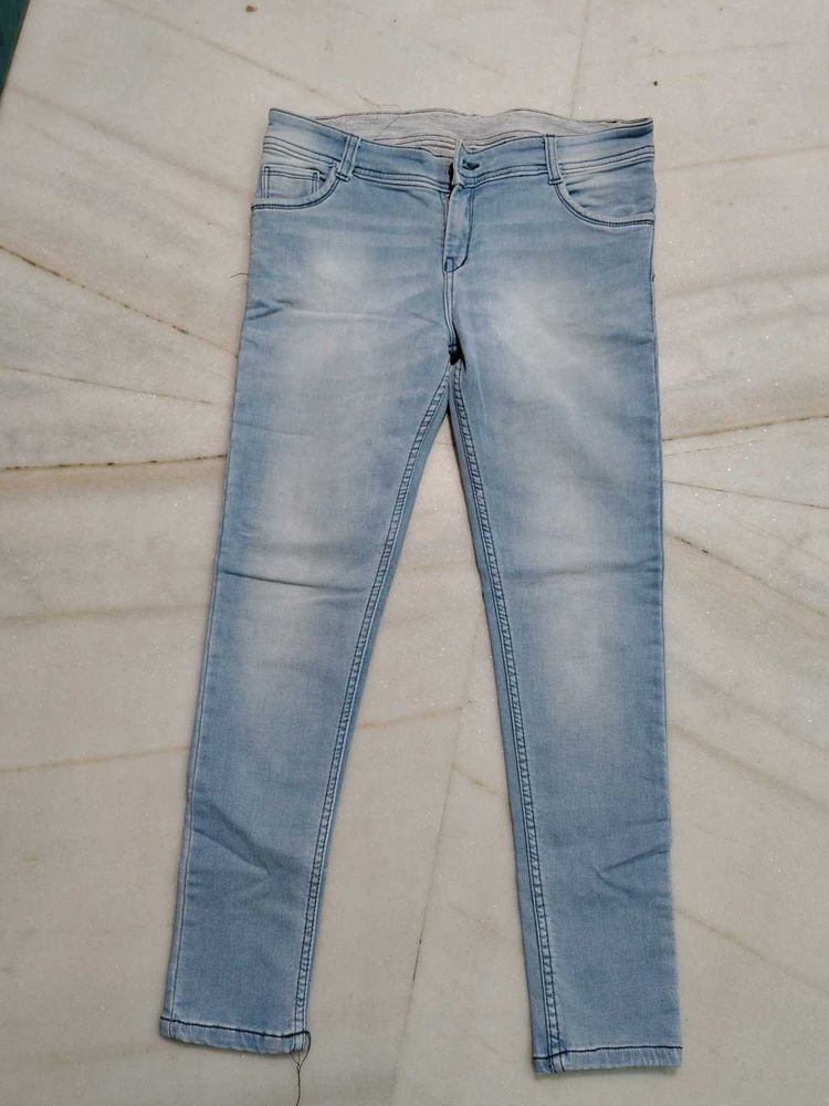 Light Wash Denim Jeans