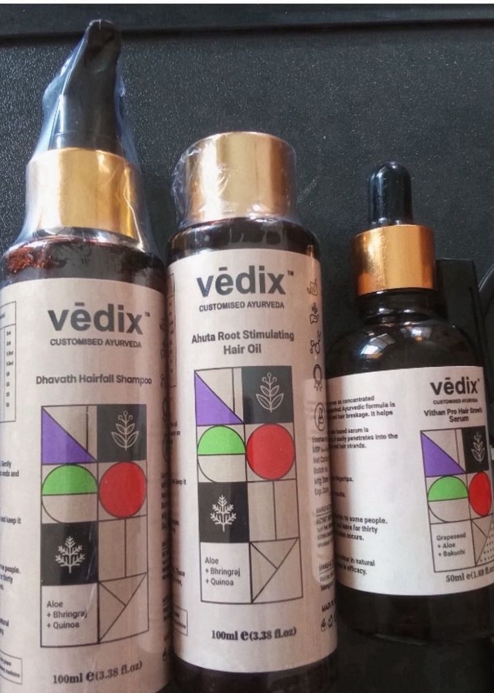 Vedix Hair Care Trio