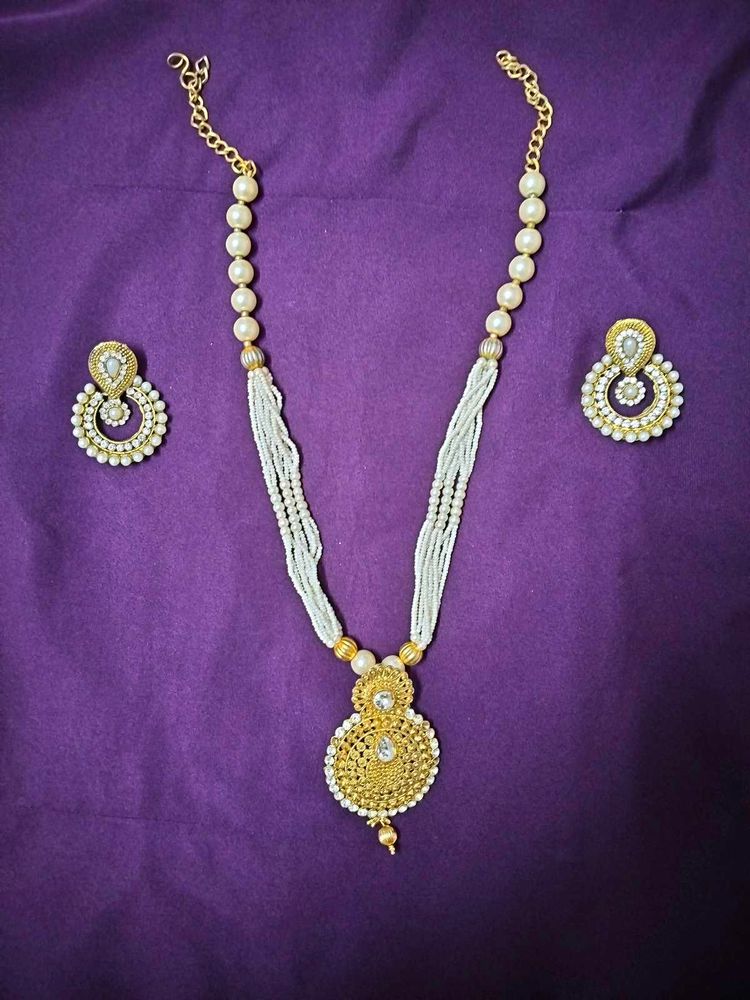 Pearl Necklace Set