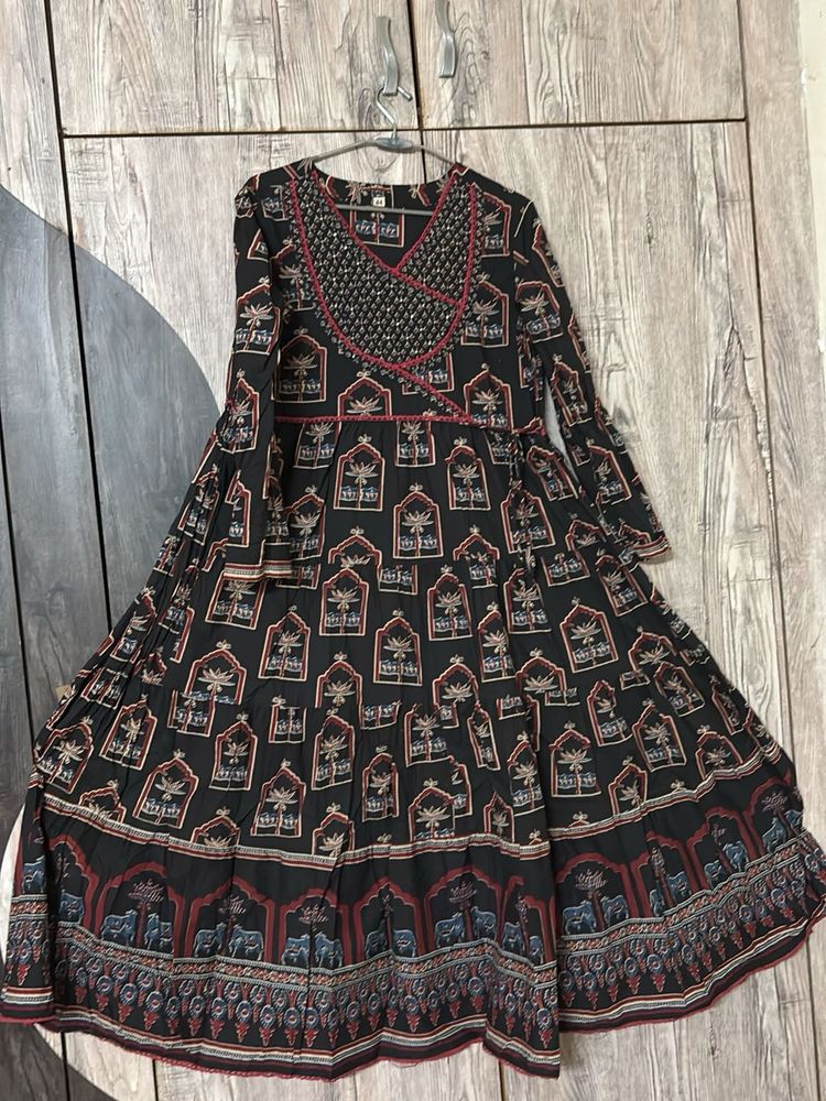 Elegant Printed Kurta Dress set