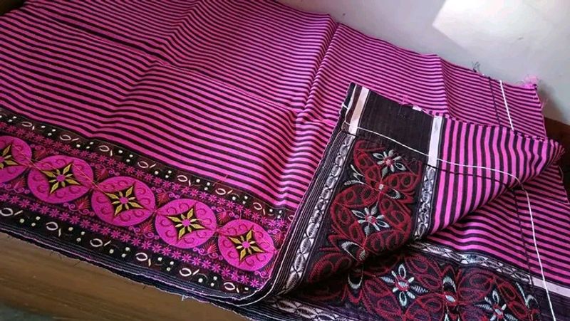Manipuri Muga Phanek ( Mayek Naiba)