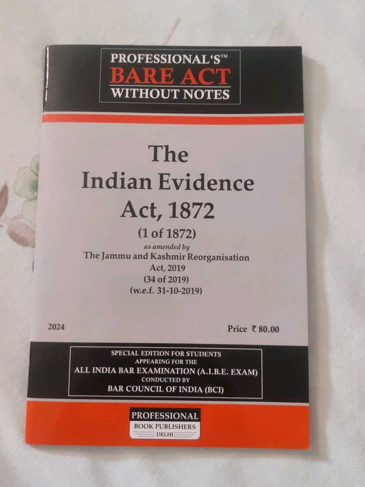 Indian Evidence Act, 1872