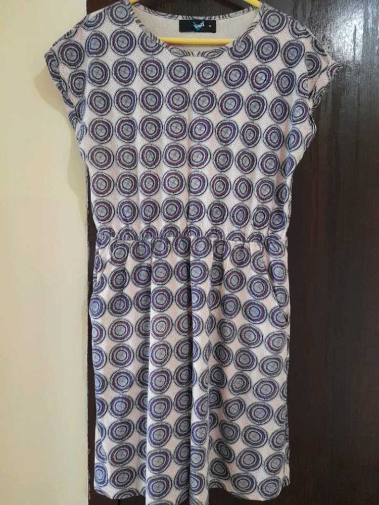Patterned Casual Dress