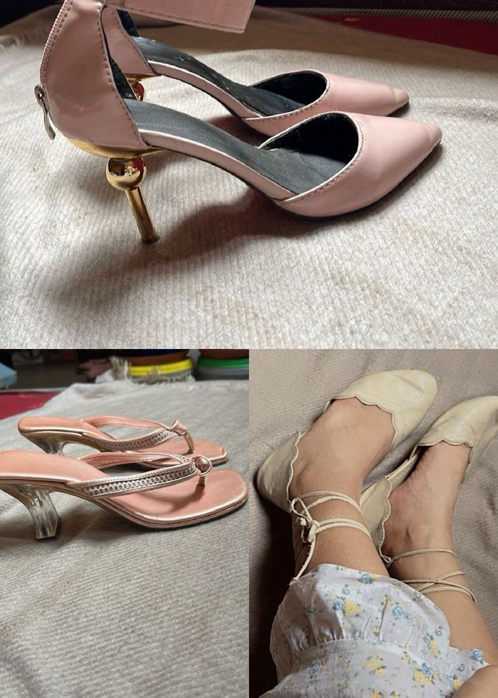 Combo of 3 Elegant Footwear