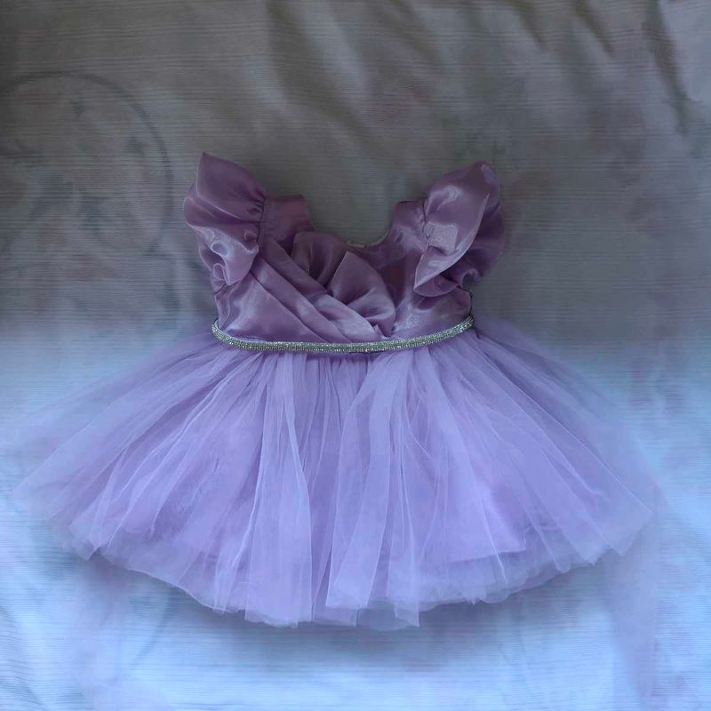 Newborn Luxury Lavender Tulle Tutu dress