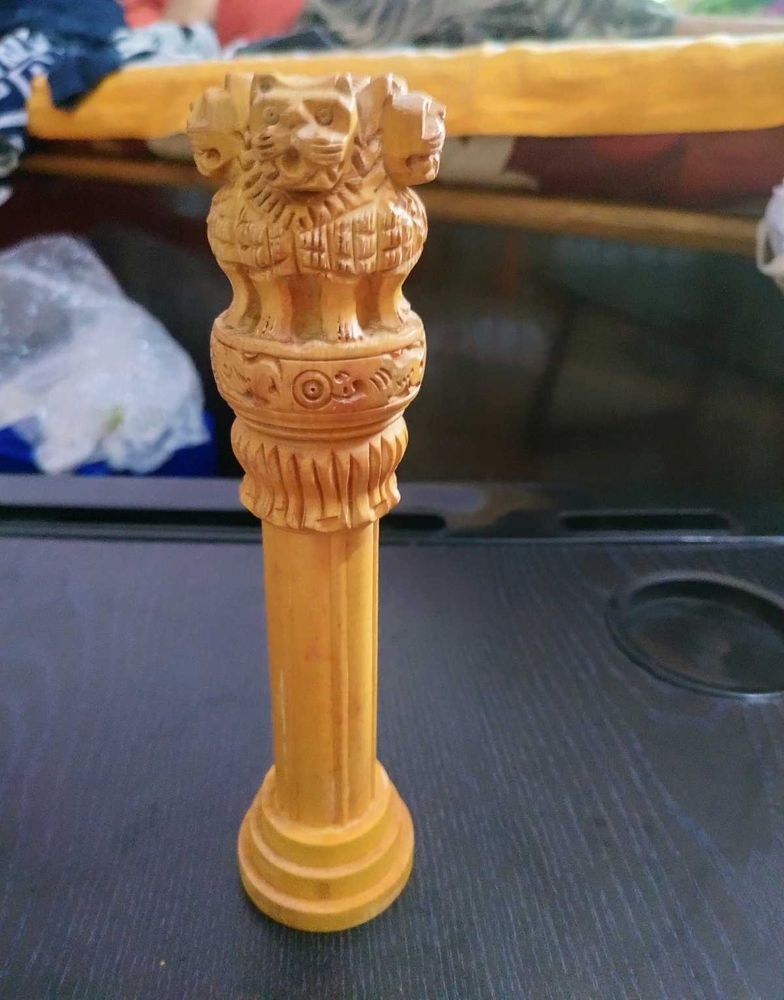 Ashoka Pillar( Wooden)