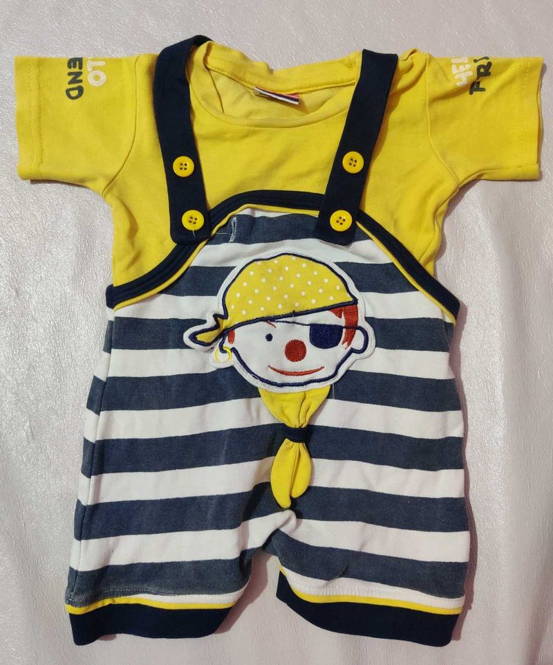 Cute Yellow Dungree