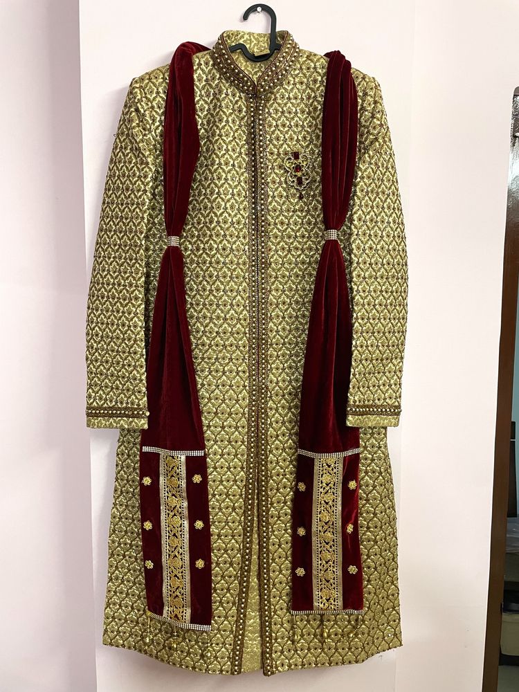 Rich Wedding Kurta With Duppata