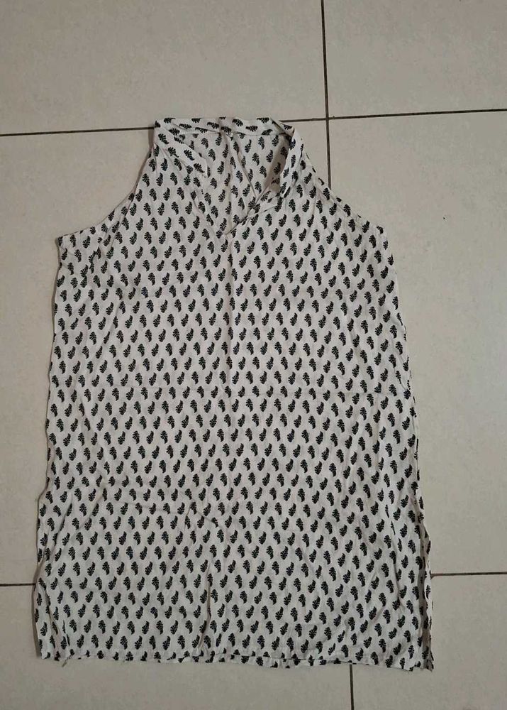 White Short Kurti