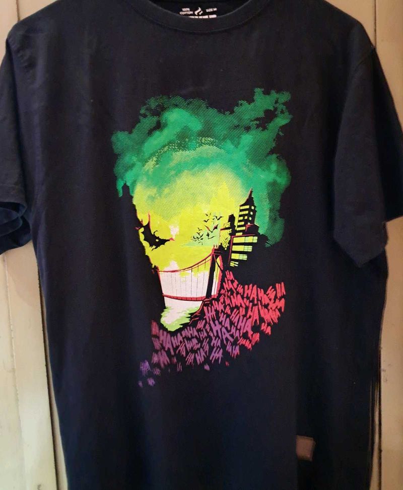 Graphic Printed Black T-Shirt