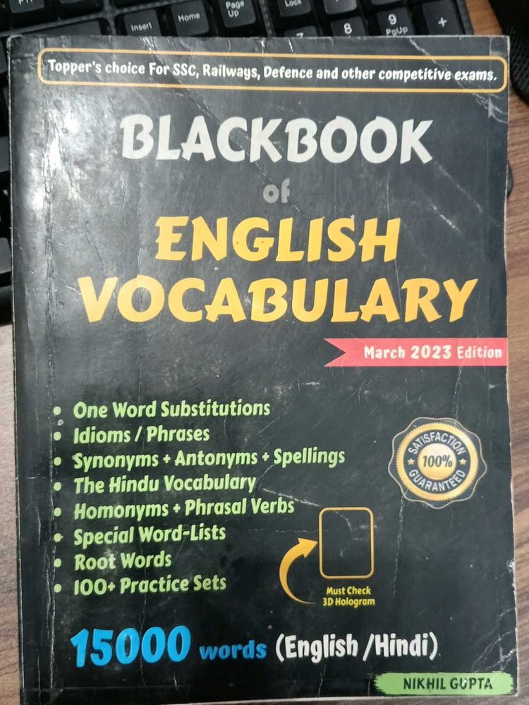 Blackbook English Vocabulary