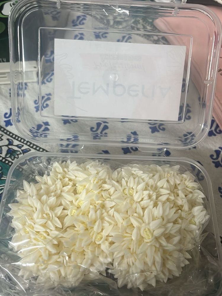 artificial jasmine bun - Pack Of 2