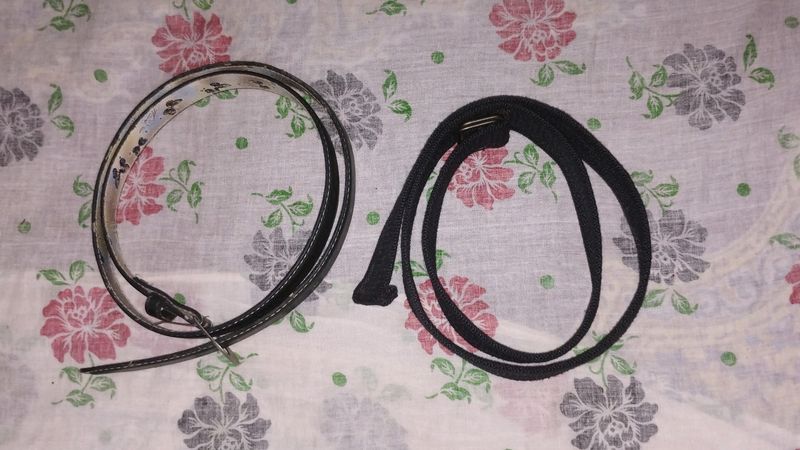 Belts For Women, Pack Of 2