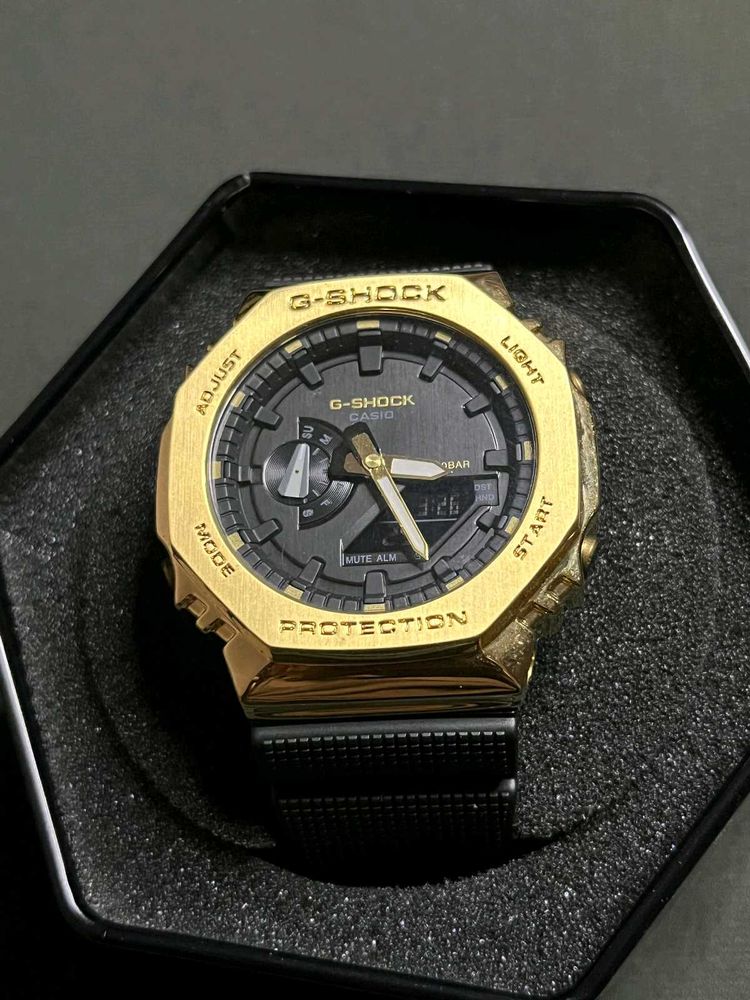 Casio G-Shock Watch Gm2100 Gold