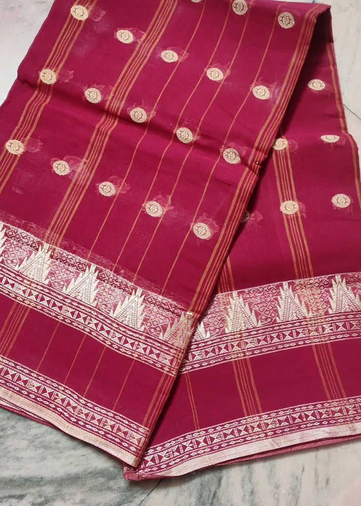 PURE COTTON HANDLOOM HAZAR BOOTI SAREE is @₹250